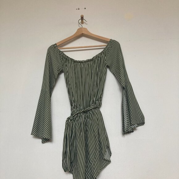 One piece Romper - green stripe - Silence + Noise size XS - Picture 12 of 15